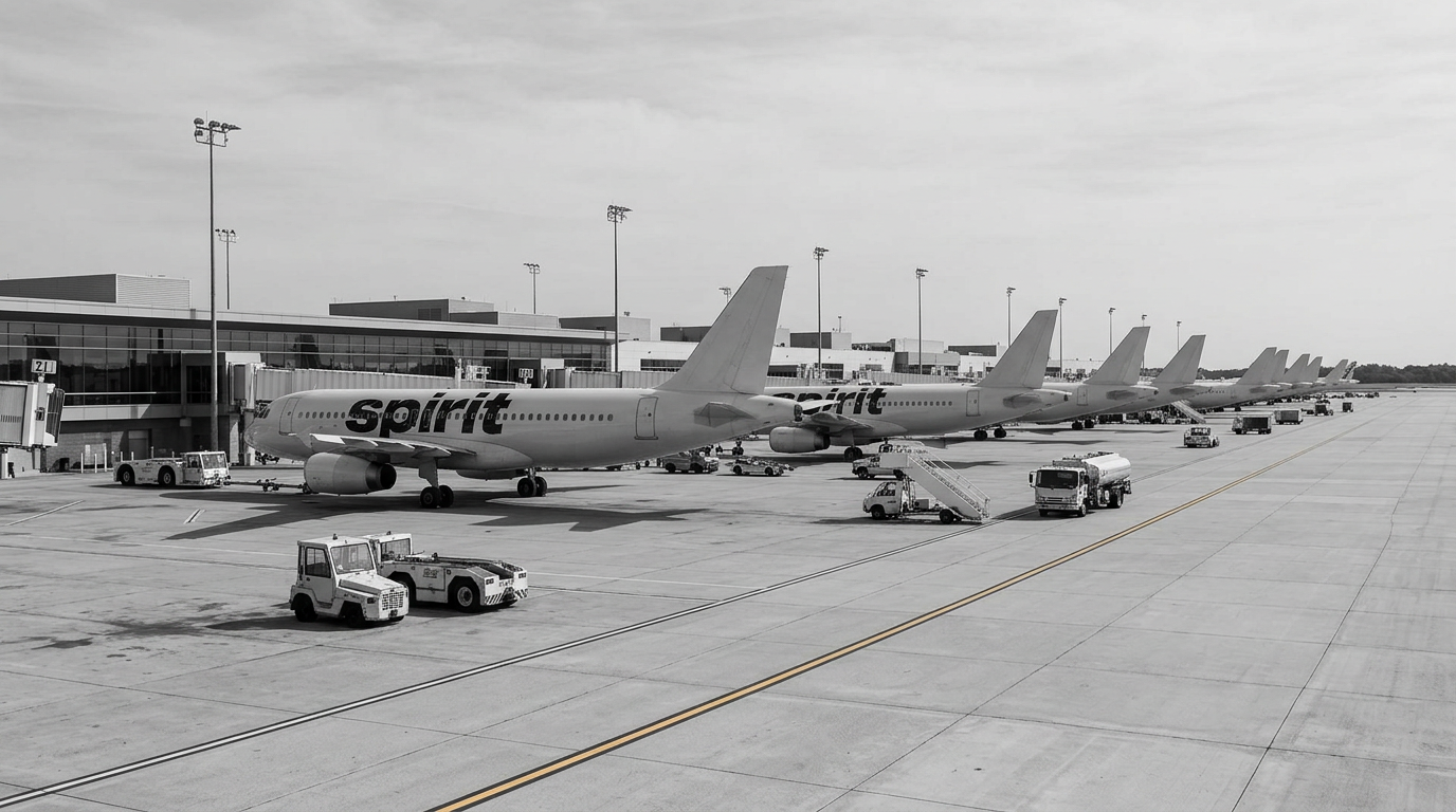 Spirit Airlines Grounds All Flights Permanently