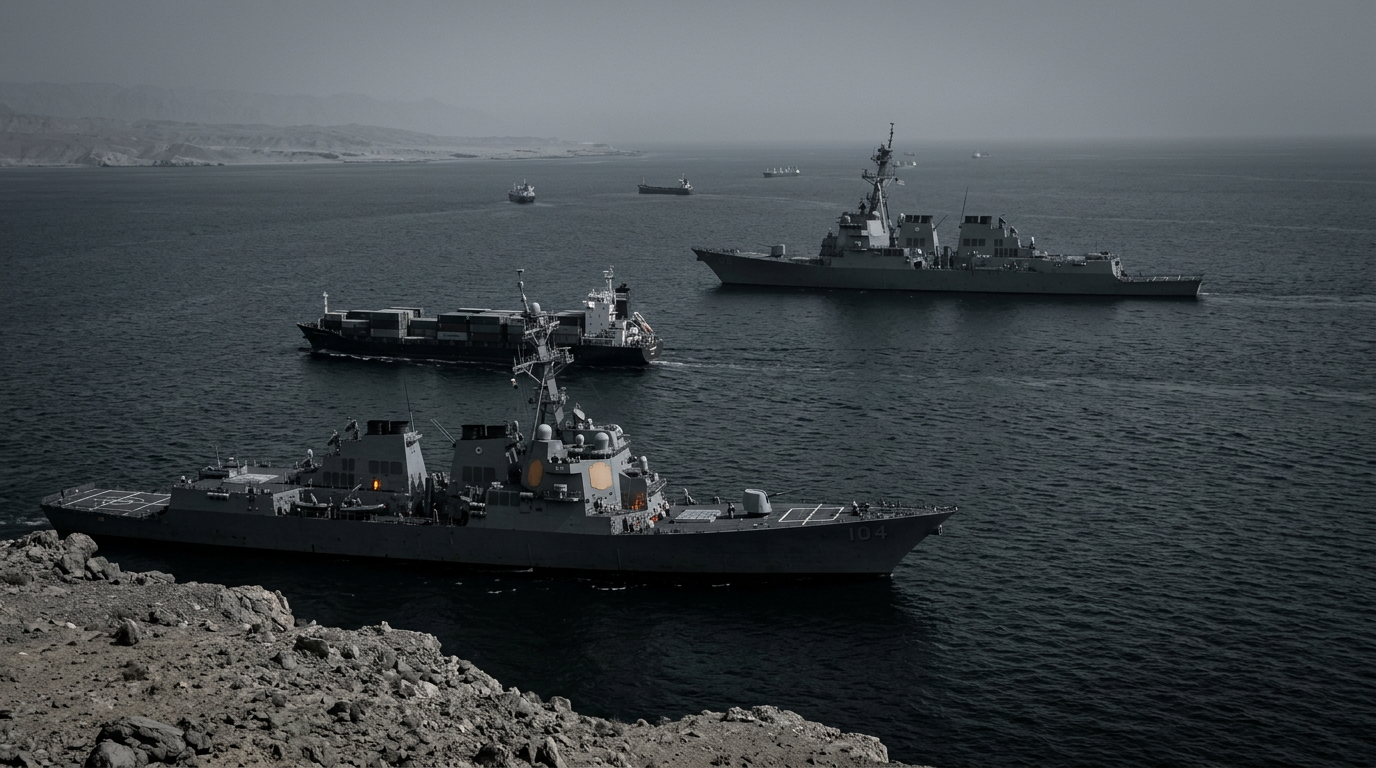 US Navy to Escort Ships in Strait of Hormuz