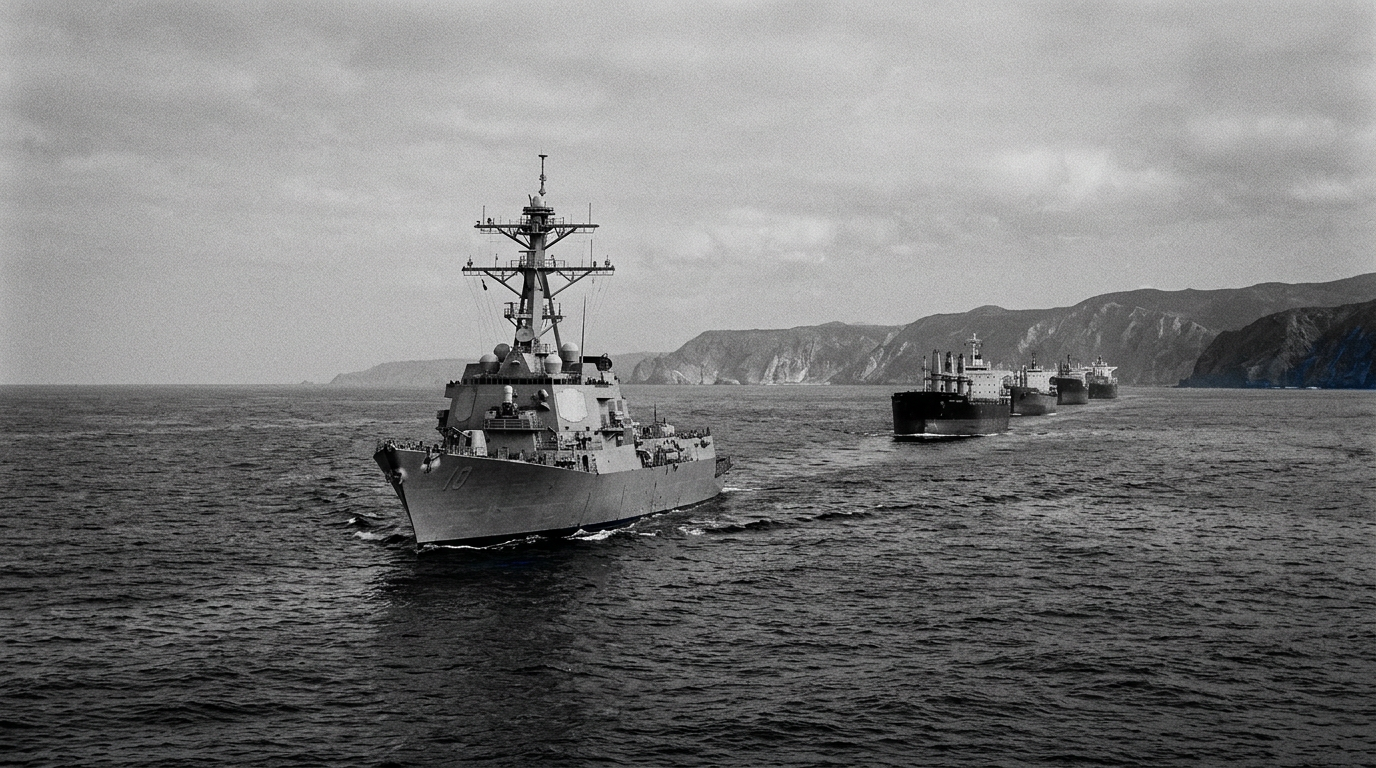 US to Escort Ships Through Strait of Hormuz