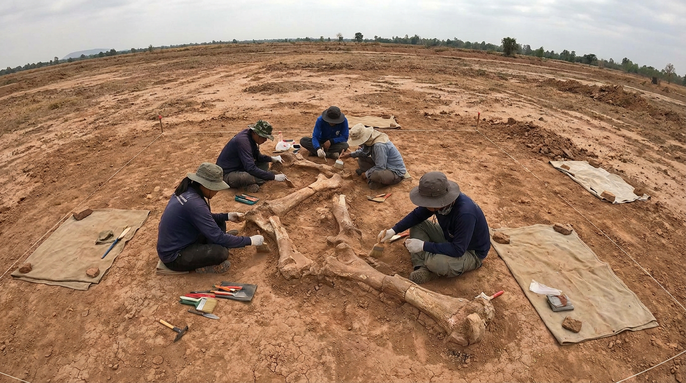 New Dinosaur Species Discovered in Thailand