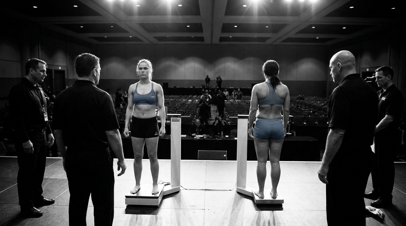 Ronda Rousey, Gina Carano make weight for MVP’s inaugural Netflix MMA card