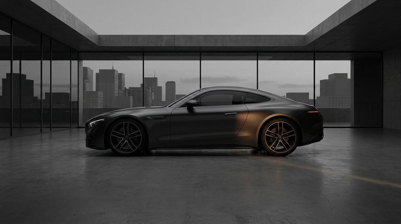 Mercedes'ten V8 Hissiyatlı Yeni Elektrikli GT Coupe