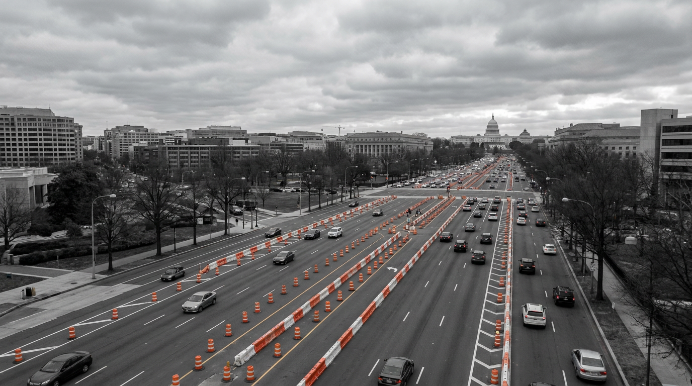 DDOT Issues Traffic Advisories Across D.C. for Week of Feb. 19, 2024