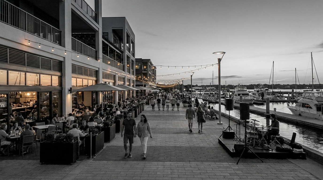 The Wharf anchors Southwest waterfront life with dining, music and public space