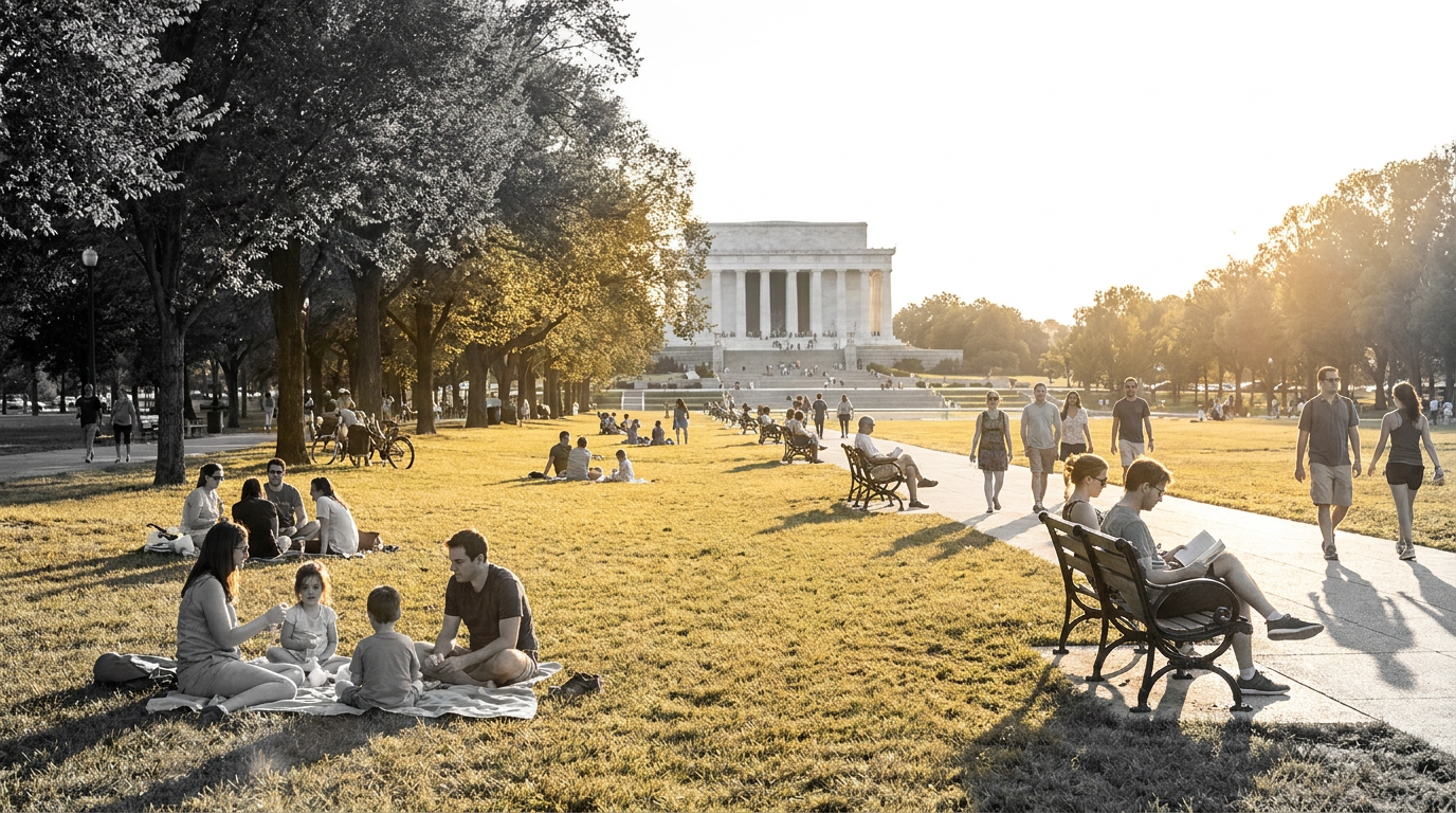 Sunny Friday, Lower 70s — Weekend Warms into the 80s Across DC