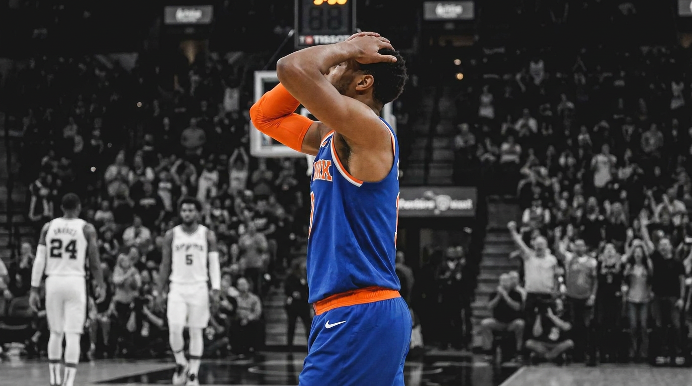 Knicks edge Spurs 105-104, seize 2-0 NBA Finals lead in San Antonio