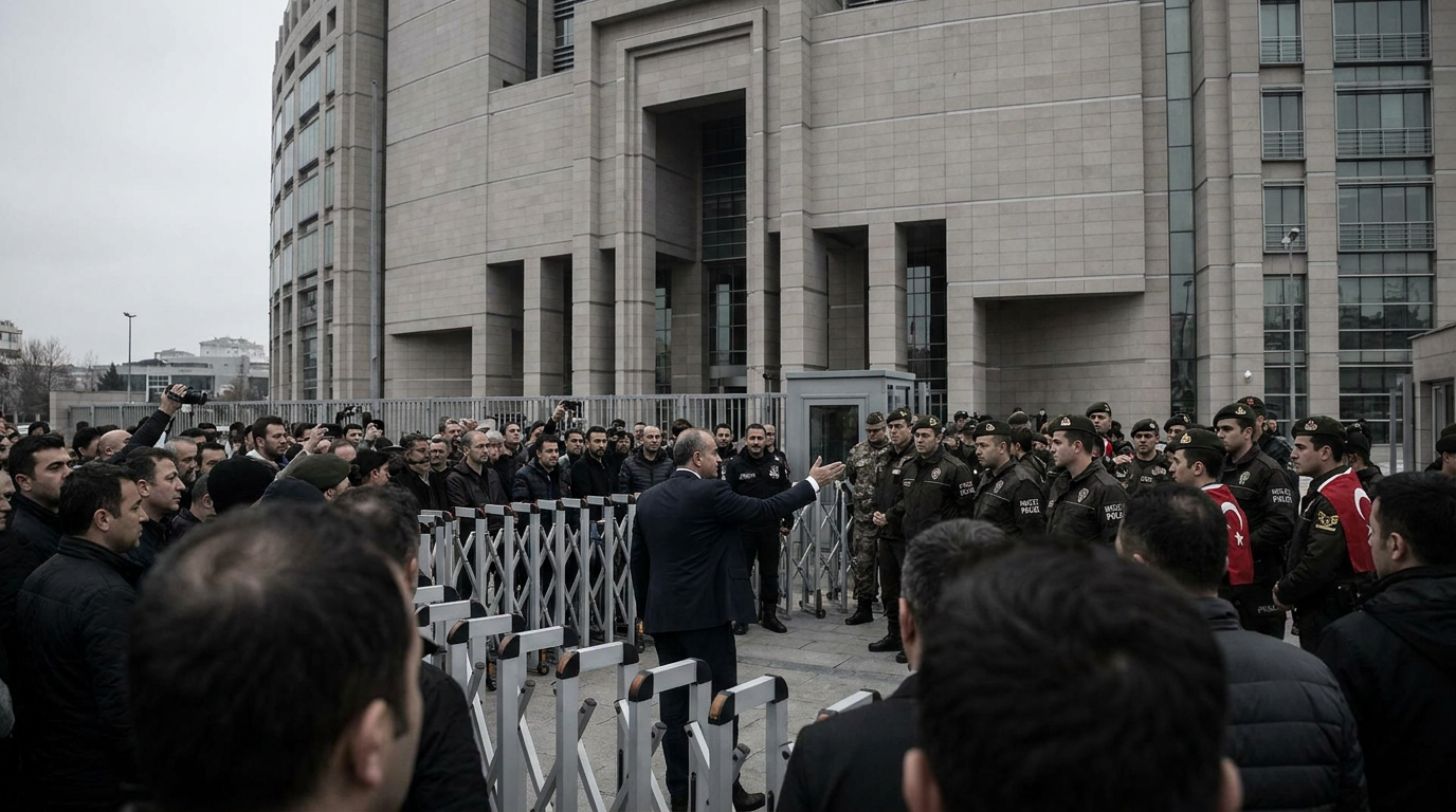 İmamoğlu, İBB Davasında Jandarmayla Tartıştı