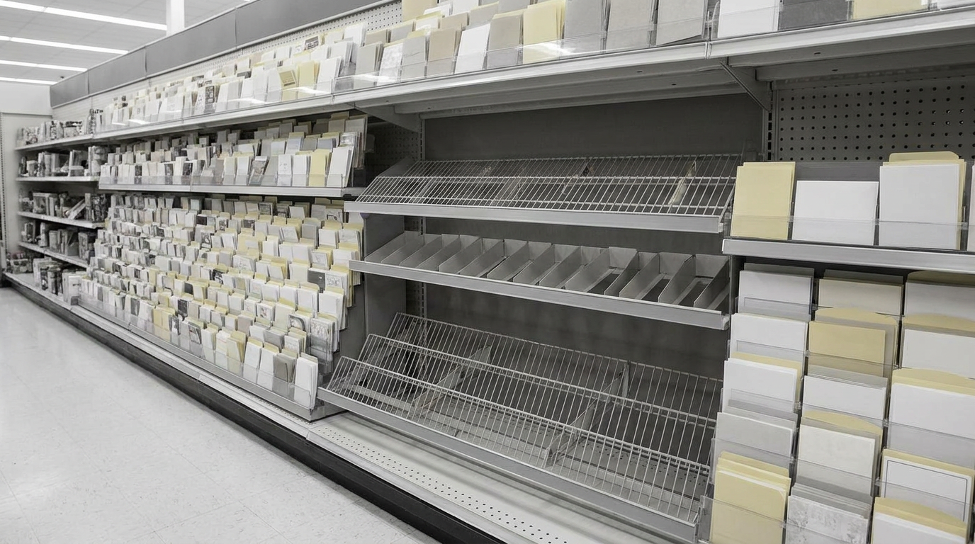 Schnuck Markets'ta 'Hallmark Everyday Stationery Thank You' Ürünü Tedarik Kesintisi