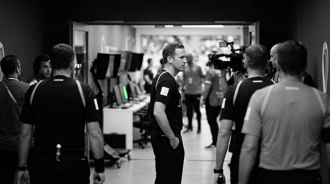 FIFA clears VAR Shaun Evans after gesture allegation review