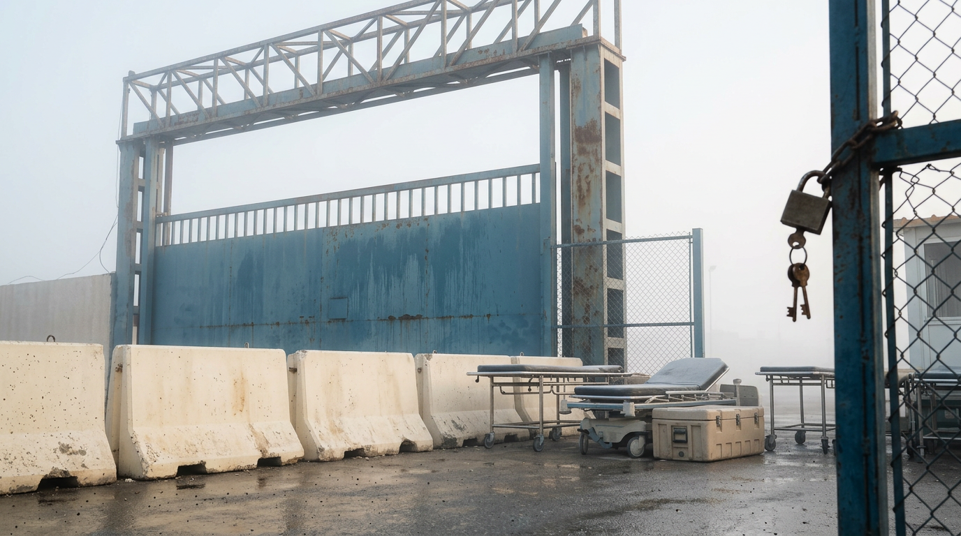 Gaza Rafah Crossing Closure Halts Medical Evacuations