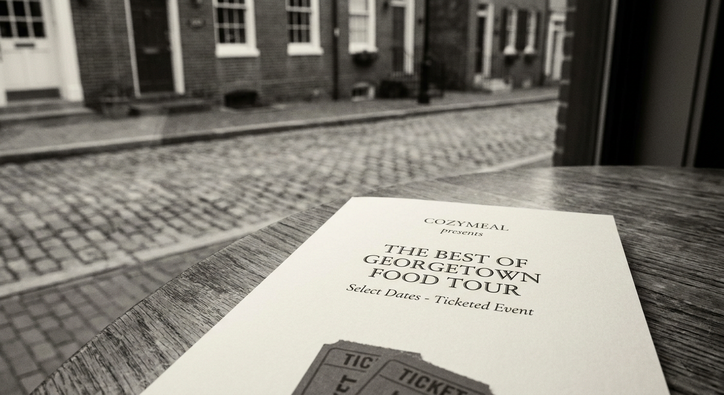 Cozymeal’s 'The Best of Georgetown' food tour returns to Georgetown with multiple ticketed dates