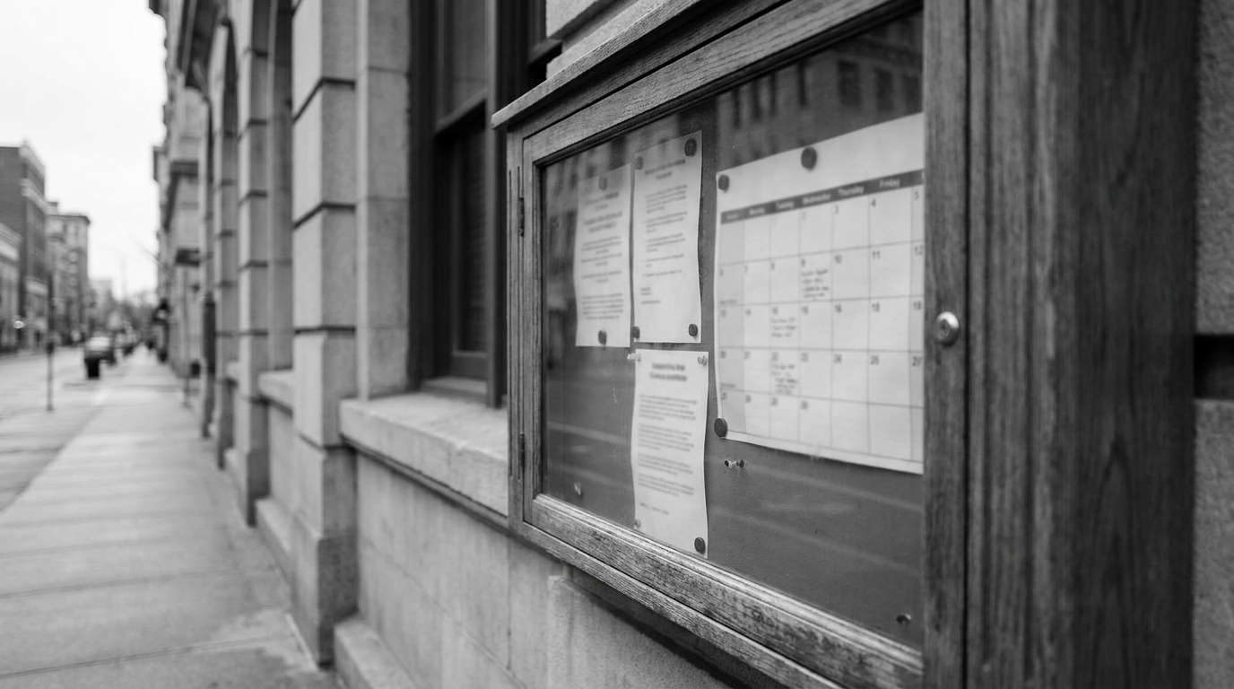 City posts centralized events calendar for public meetings and neighborhood programming