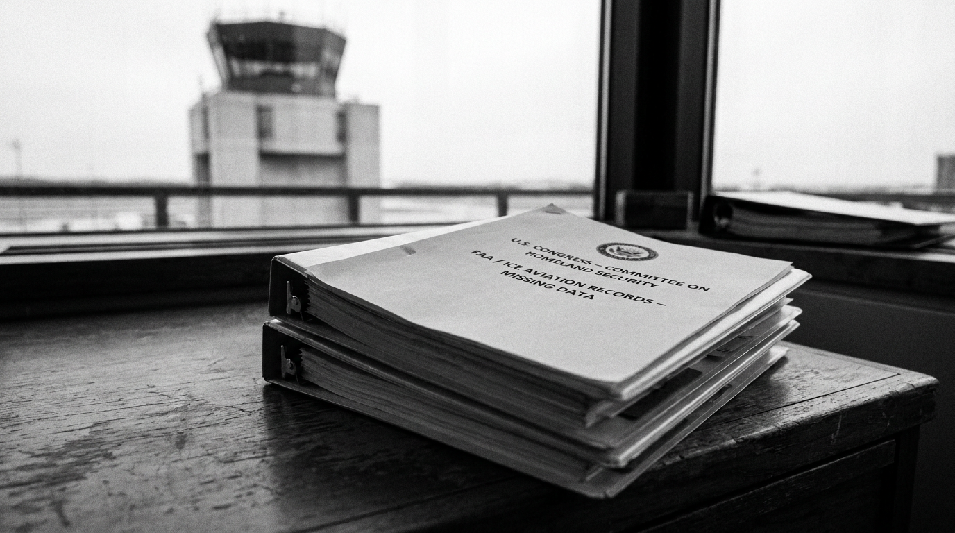 Lawmakers Press ICE, FAA on 'Ghost Flights' and Missing Aviation Data