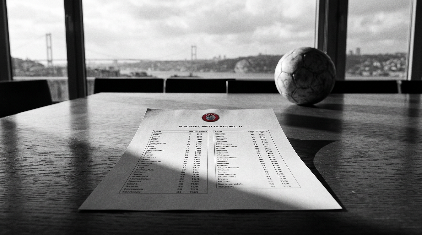 Turkish Football Clubs Finalize UEFA European Tournament Rosters