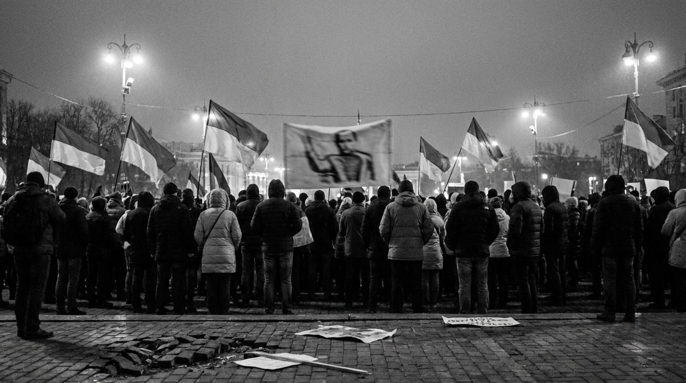 Kiev'de Savunma Bakanı Görevden Alındıktan Sonra Protestolar Sürüyor