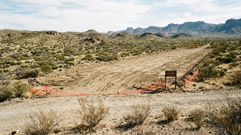 Federal Court Halts Border Infrastructure Construction in Big Bend