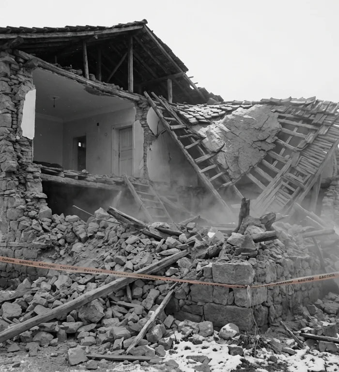 Sivas Ev Çökmesi: 60 Yıllık Bina Boşaltıldı