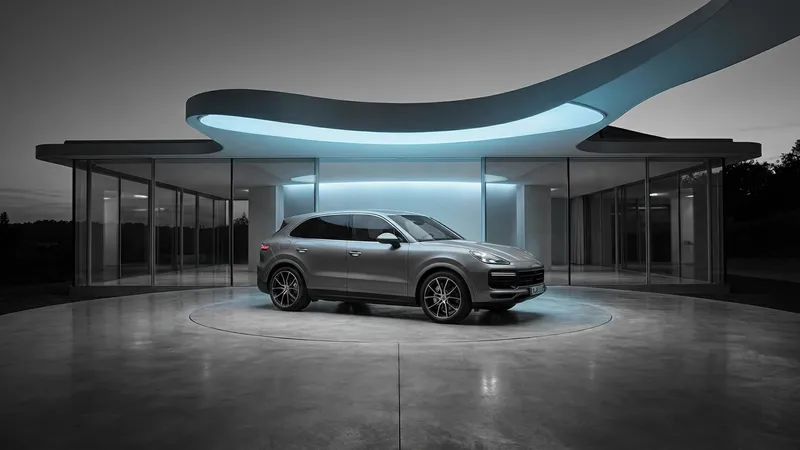 Porsche, Tam Elektrikli Cayenne Coupe Modelini Tanıttı