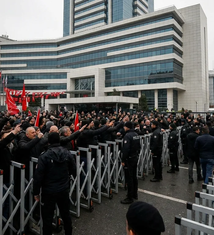 CHP Genel Merkezi'nde Tahliye Gerilimi ve Güvenlik Önlemleri