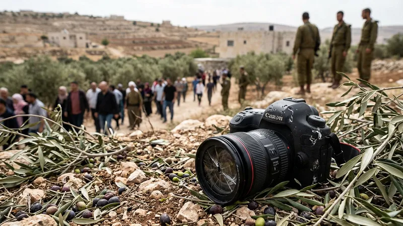 اعتداء مستوطنين على صحفي في الضفة الغربية وسط تقاعس أمني