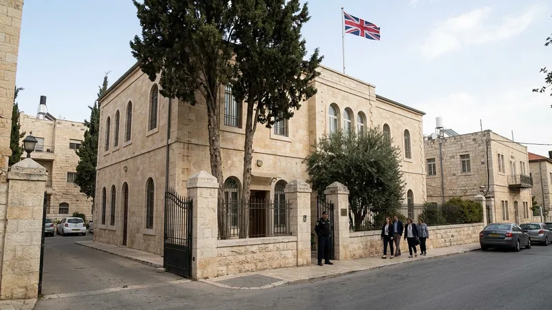 تسوية دبلوماسية بين المملكة المتحدة وإسرائيل بشأن وضع القنصلية في القدس
