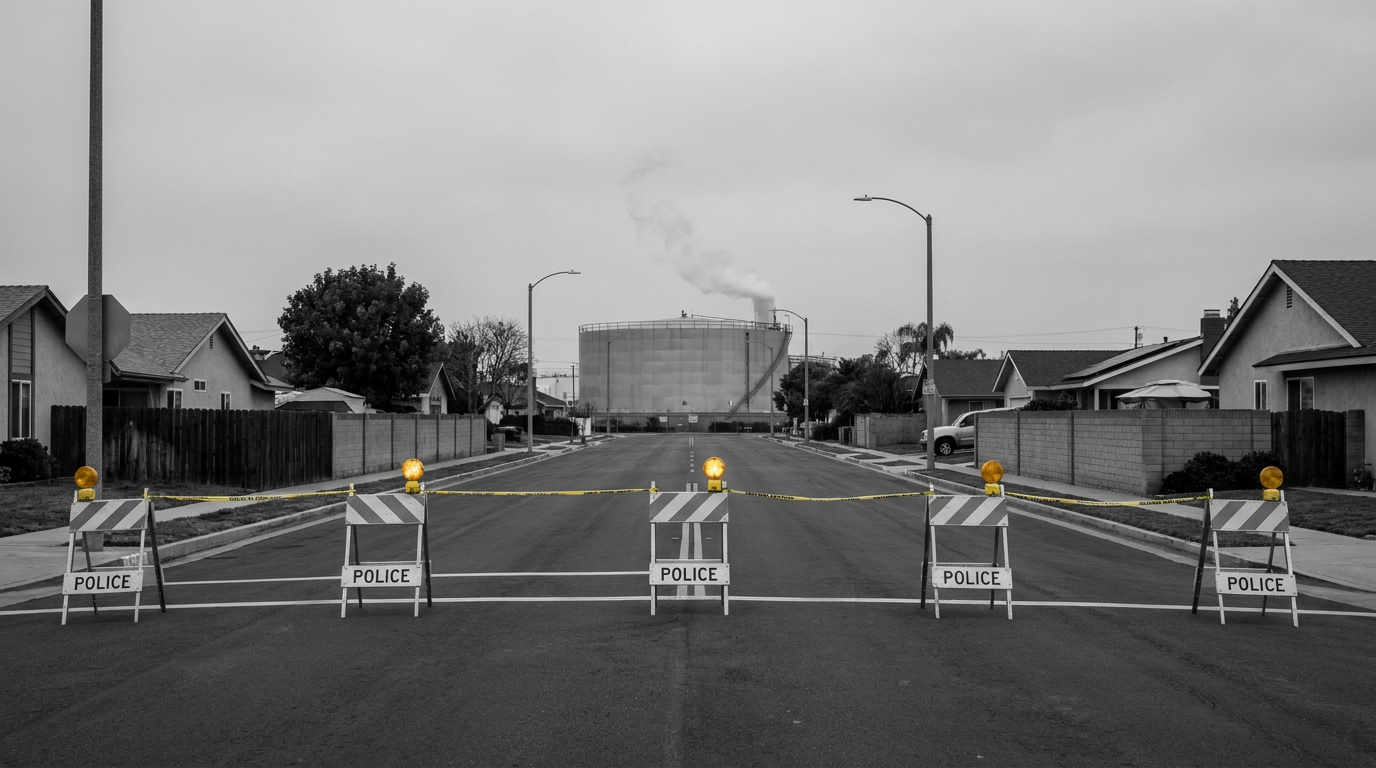 California Chemical Tank Faces Imminent Failure