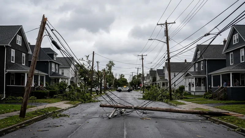 US East Coast Storm Cuts Power to Thousands