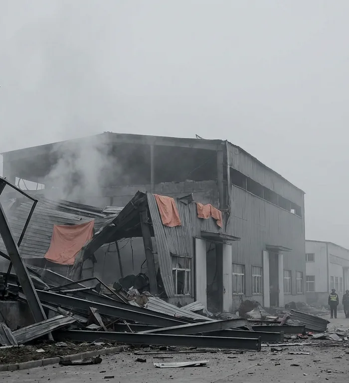Çin'de Havai Fişek Fabrikası Patladı