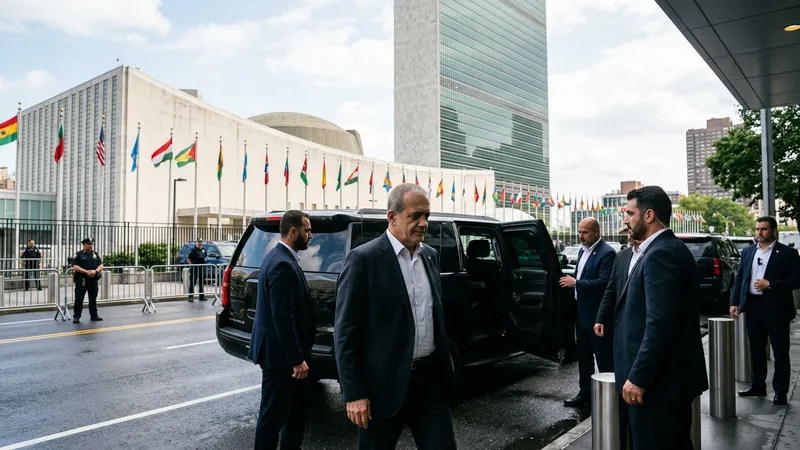 İran Cumhurbaşkanı Pezeşkiyan BM Genel Kurulu İçin New York'a Ulaştı