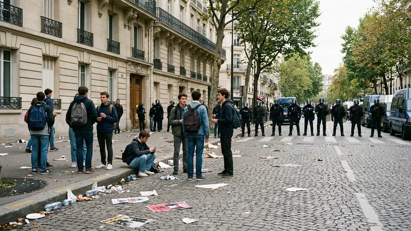 Escalating Student Protests Force Closure of 400 French Schools