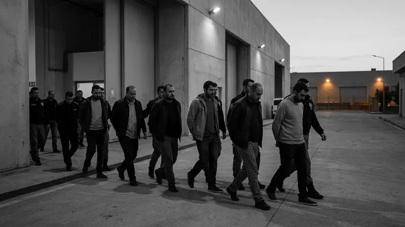 Dilovası'ndaki fabrika yangını soruşturmasında yedi kamu görevlisi gözaltına alındı