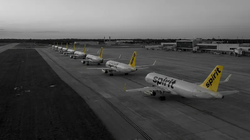 Spirit Airlines Faaliyetlerini Durdurdu