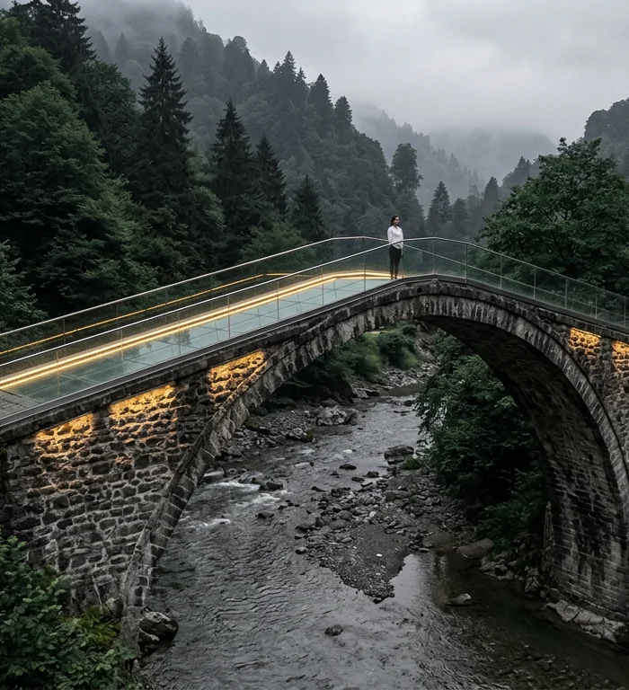Rize'de 200 Yıllık Köprü Turizme Açılıyor