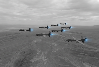 U.S. Drone Gains Swarming AI