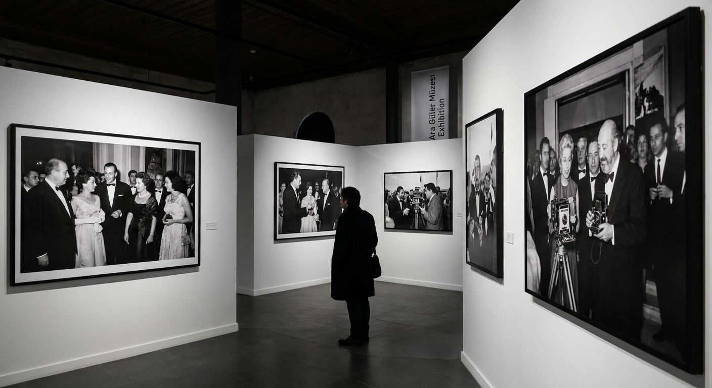 Ara Güler Müzesi'nde Cannes Sergisi Açıldı