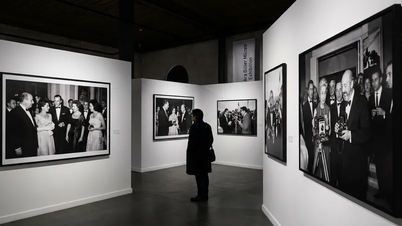 Ara Güler Müzesi'nde Cannes Sergisi Açıldı