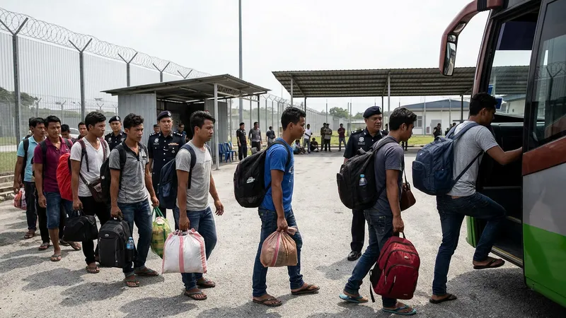 Malaysia Commences Repatriation of 5,000 Myanmar Nationals