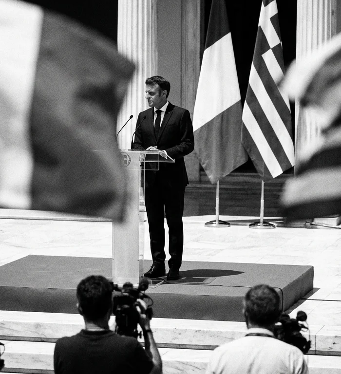 Macron Yunanistan’a Türkiye mesajı verdi