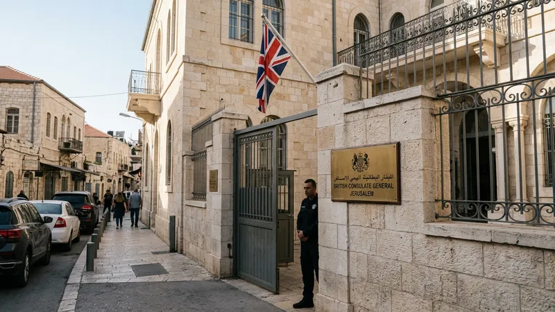 UK and Israel Face Diplomatic Crisis Over East Jerusalem Consulate Closure