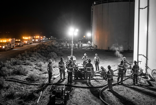 California Crews Test Chemical Tank Pressure