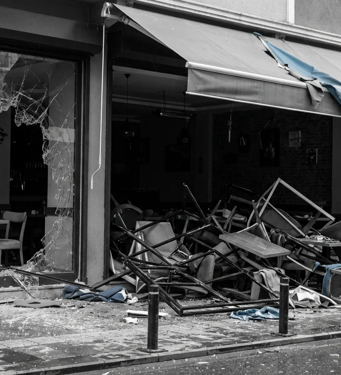 İstanbul'da Araç Kafeye Girdi, 6 Yaralı