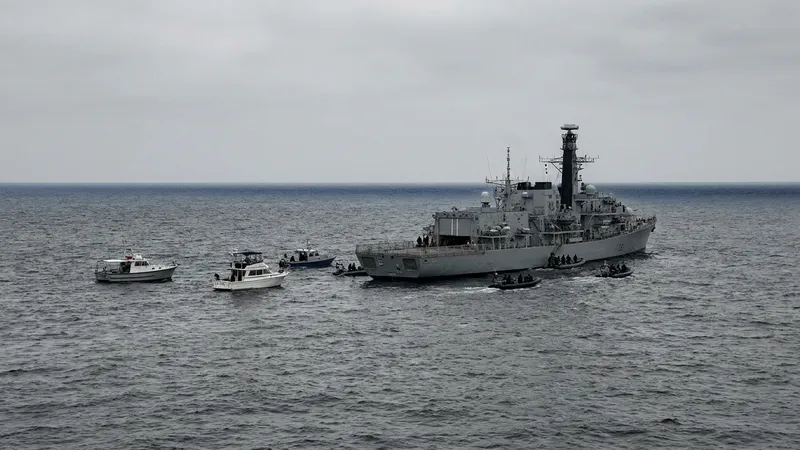 Israeli Forces Intercept Gaza Flotilla, Detain Activists