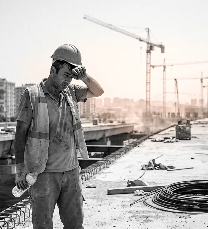 Türkiye'de Aşırı Sıcaklarda Çalışma Düzenlemesi Eksikliği Risk Oluşturuyor
