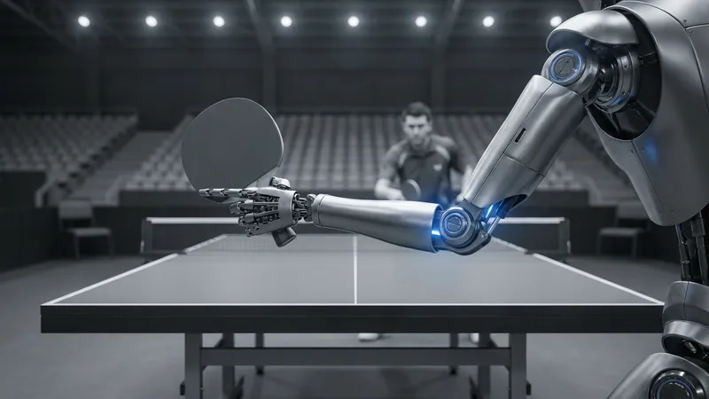 Yapay zeka robotu Ace masa tenisinde şampiyonları yendi