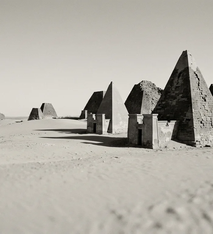 Sudan'daki Meroe Piramitleri Çatışmalar Nedeniyle Tehlike Altında