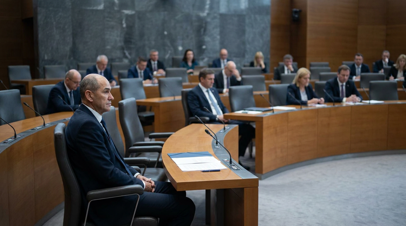Slovenia Approves Jansa as Prime Minister