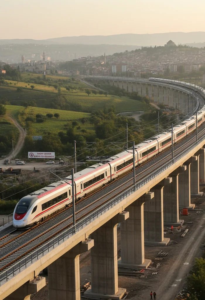 Bursa Hızlı Tren Hattı Yılın İkinci Yarısında Açılıyor