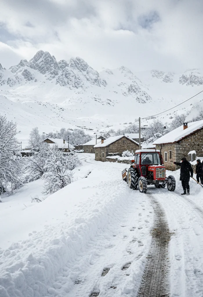 Doğu Karadeniz'de Kar Yağışı Ulaşımı Aksattı