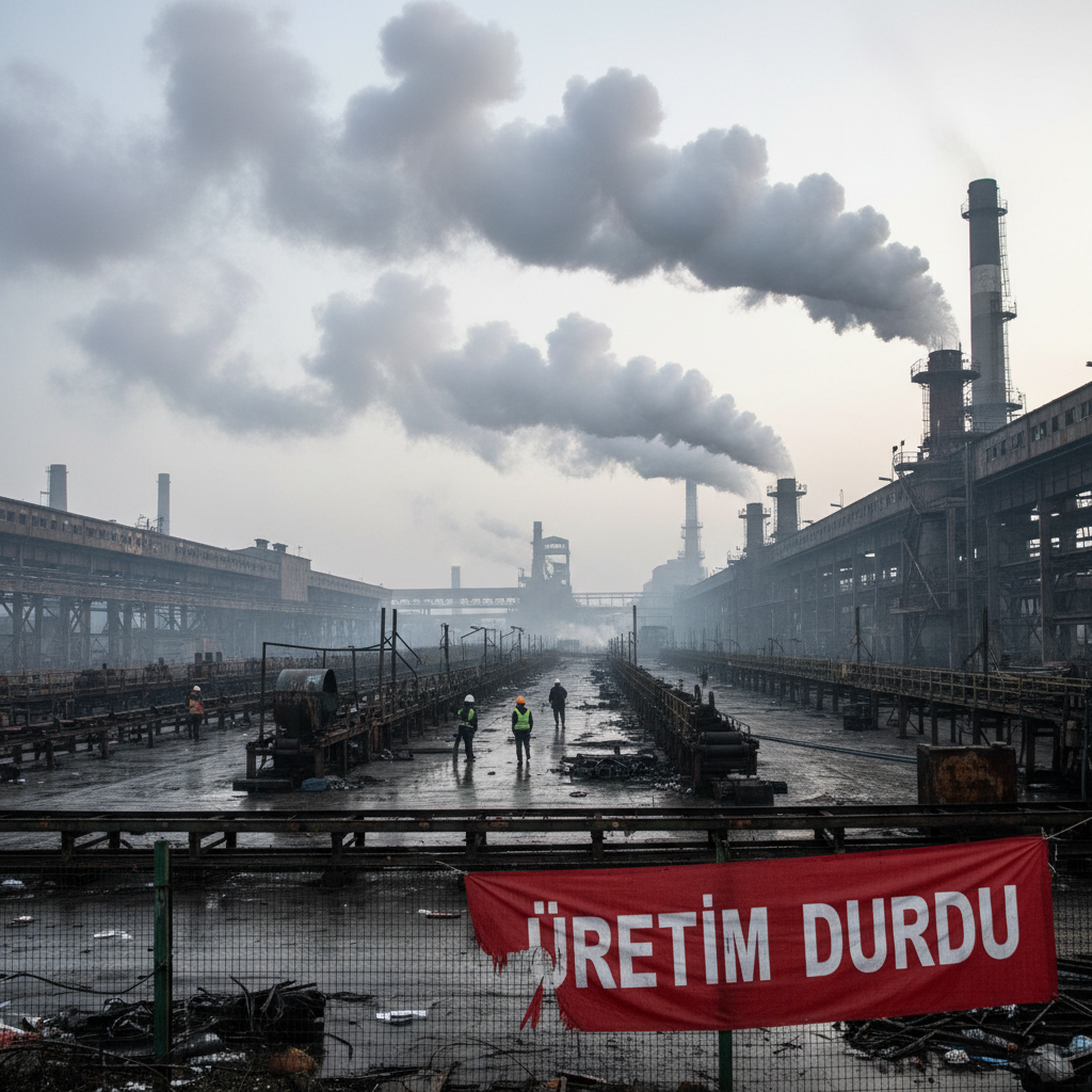 Ocak Sanayi Üretimi Düşüşü Ekonomik Soğumayı İşaret Ediyor