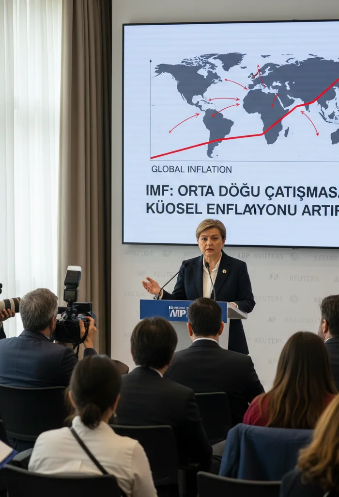 IMF: Orta Doğu Çatışması Küresel Enflasyonu Artırabilir